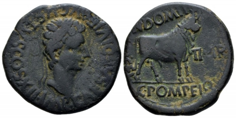 Hispania, Celsa Octavian as Augustus, 27 BC – 14 AD As circa 5-3 BC, Æ 30.3mm., ...