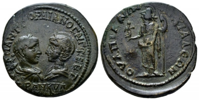 Thrace, Anchialus Gordian III, 238-244 Bronze circa 238-244, Æ 27.5mm., 11.02g. ...