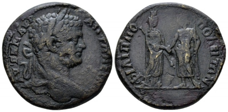 Thrace, Philippopolis Caracalla, 198-217 Bronze circa 198-217, Æ 28.2mm., 17.40g...