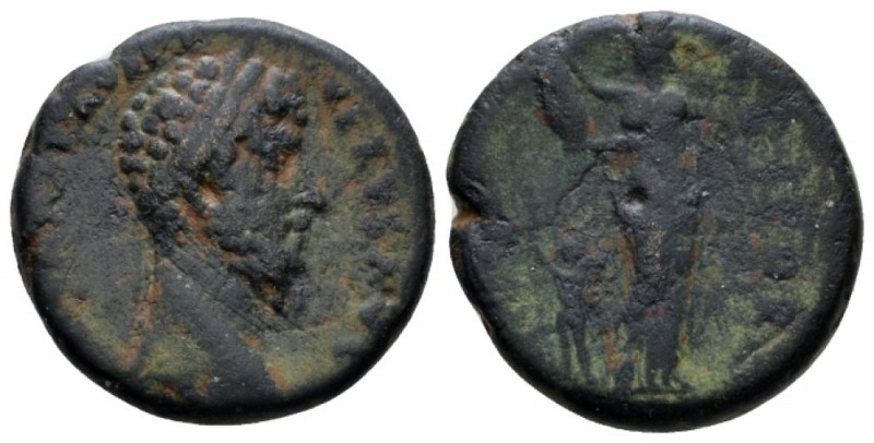Corinthia, Corinth Lucius Verus, 161-169 Bronze circa 161-169, Æ 20.3mm., 5.94g....