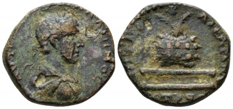Pontus, Neocaesarea Gallienus, 253-268 Bronze circa 253-268, Æ 24.9mm., 12.66g. ...