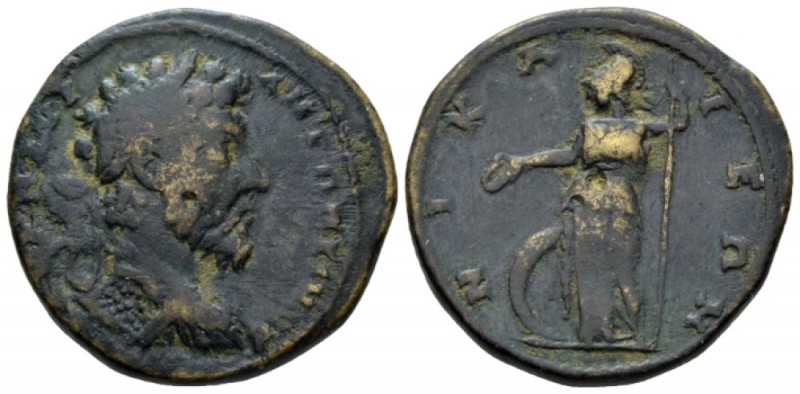 Bithynia, Nicaea Marcus Aurelius, 161-180 Bronze circa 161-180, Æ 28.7mm., 15.98...