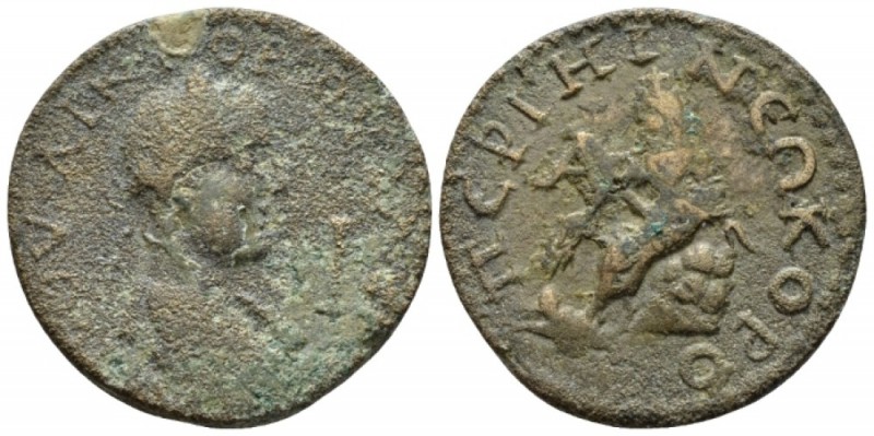 Pamphilia, Perge Valerian II Caesar, 253-255 Bronze circa 253-255, Æ 30.15mm., 1...