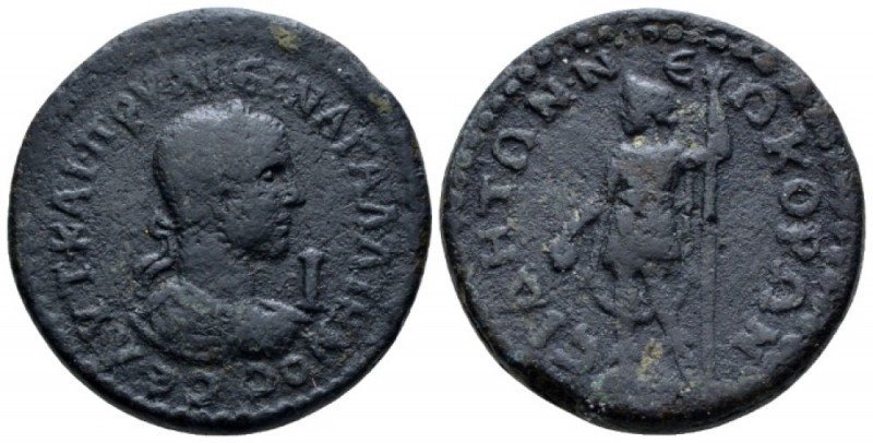 Pamphilia, Side Gallienus, 253-268 10 Assaria circa 253-268, Æ 29.4mm., 22.02g. ...