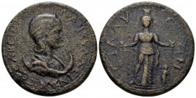 Pamphilia, Syllium Tranquillina, wife of Gordian III Bronze circa 238-244, Æ 34.9mm., 22.99g. Draped bust r., wearing stephane and set on crescent. Re...