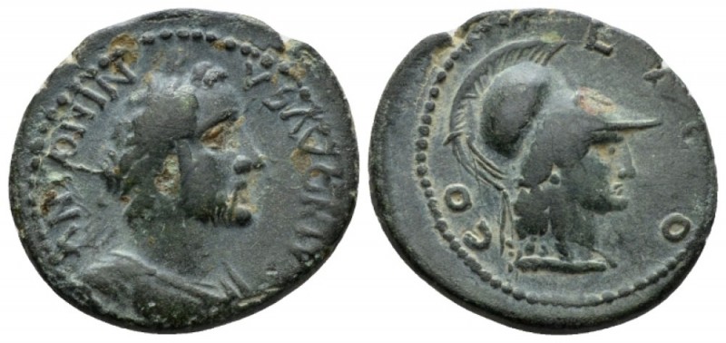 Lycaonia, Iconium Antoninus Pius, 138-161 Bronze circa 138-161, Æ 21.4mm., 4.22g...
