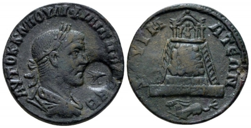 Commagene, Zeugma Philip I, 244-249 Bronze circa 244-249, Æ 27.7mm., 14.68g. Lau...