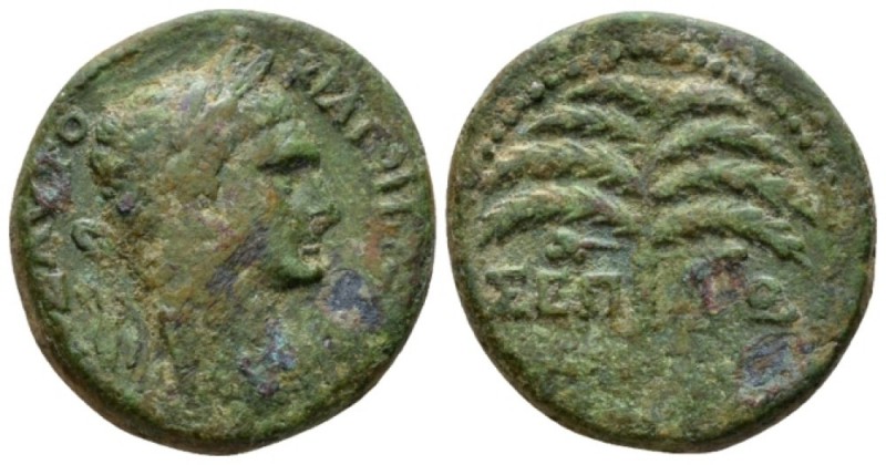 Galilaea, Sepphoris Trajan, 98-117 Bronze circa 98-117, Æ 23.3mm., 10.79g. TPAIA...