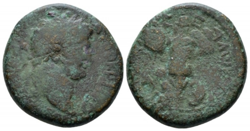 Judaea, Caesarea Maritima Titus Caesar, 69-79 Bronze circa 69-79, Æ 24mm., 12.49...