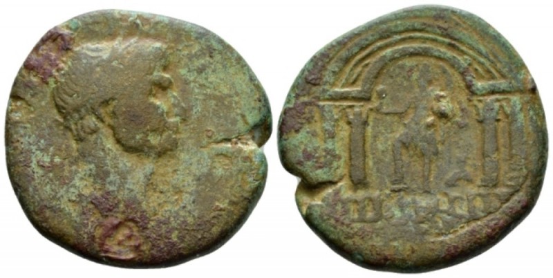 Judaea, Caesarea Maritima Trajan, 98-117 Bronze circa 98-117, Æ 32mm., 20.31g. L...