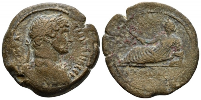 Egypt, Alexandria Hadrian, 117-138 Hemidrachm circa 127-128 (year 12), Æ 29.9mm....