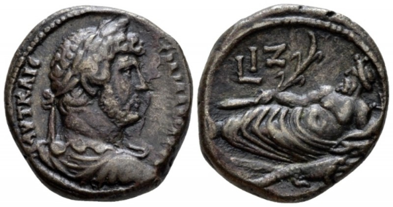 Egypt, Alexandria Tetradrachm circa 132-133 (year 17), billon 24.2mm., 13.24g. L...