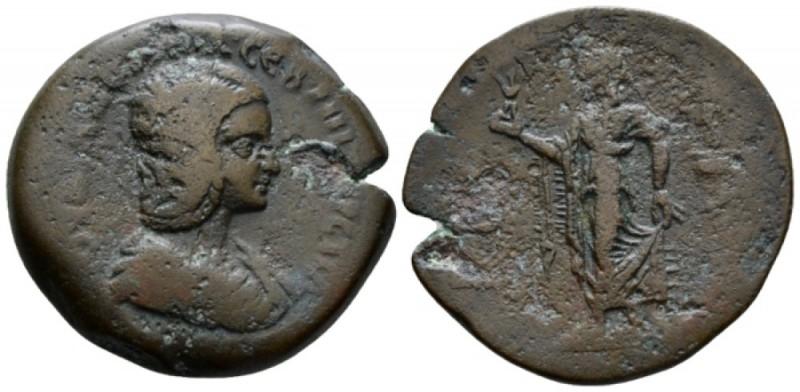 Egypt, Alexandria. Dattari. Julia Domna, wife of Septimius Severus Drachm circa ...