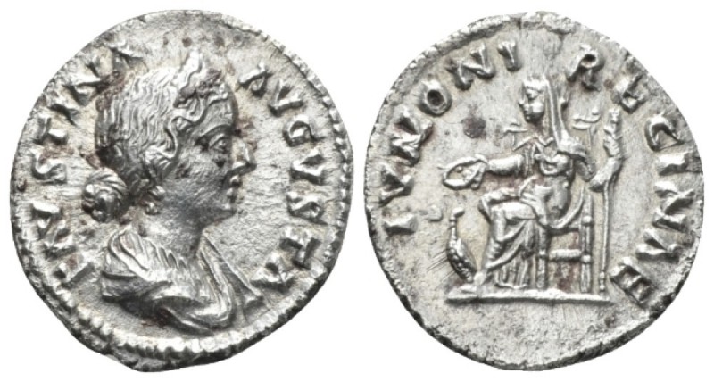 Faustina junior, daughter of Antoninus Pius and wife of Marcus Aurelius Denarius...