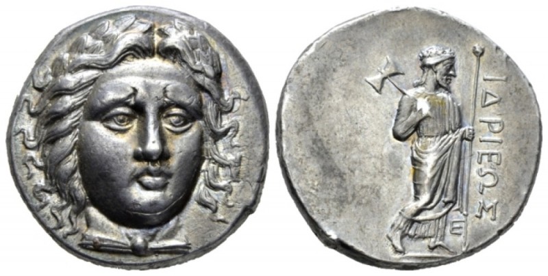 Satraps of Caria, Hidrieus, 351-344 BC. Tetradrachm circa 351-344, AR 25mm., 15....