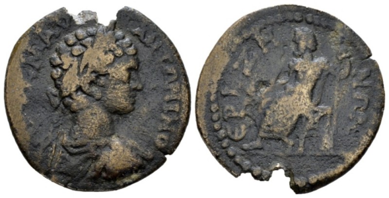 Phrygia, Eriza Caracalla, 198-217 Bronze circa 198-217, Æ 24.7mm., 5.41g. Laurea...