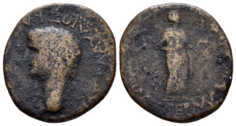 Lycia, Lycian League Claudius, 41-54 Bronze circa 41-54, Æ 20.6mm., 6.04g. Bare ...