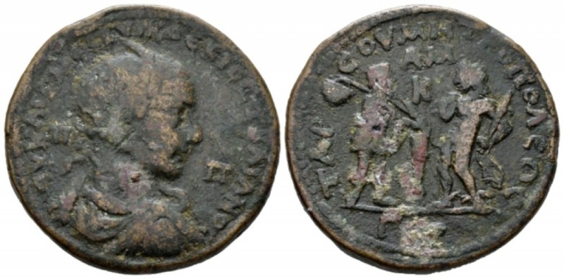 Cilicia, Tarsus Trajan Decius, 249-251 Bronze circa 249-251, Æ 34.3mm., 26.82g. ...