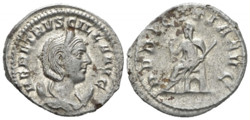 Herennia Etruscilla, wife of Trajan Decius Antoninianus circa 250, AR 23mm., 3.6...