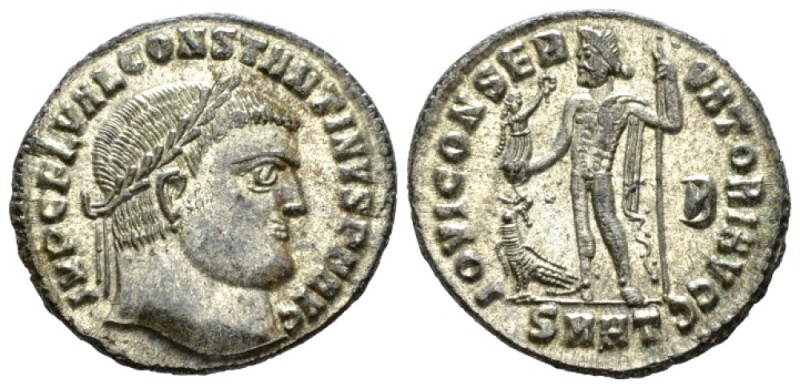 Constantine I, 307-337 Follis Heraclea circa 313-314, Æ 20mm., 3.38g. Laureate h...