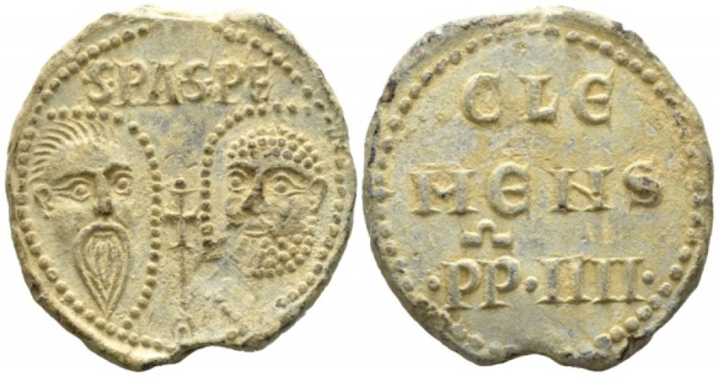 Roma, Clemente IV, 1265-1268 Seal-Bulla 1265-1268, PB 37mm., 45,08g. Serafini vo...