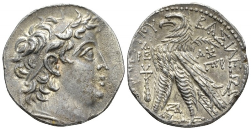 The Seleucid Kings, Antiochus VII Evergetes, 138-129 BC Tyre Tetradrachm circa 1...