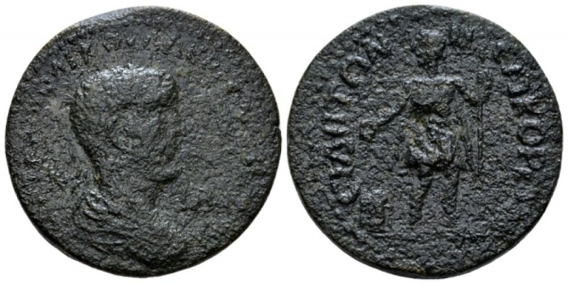 Pamphilia, Side Valerian I, 253-260 11 Assaria circa 253-260, Æ 30.5mm., 15.11g....