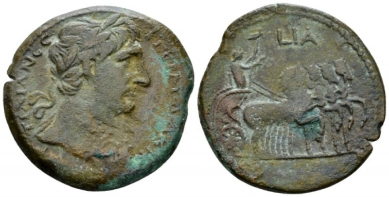 Egypt, Alexandria. Dattari. Trajan, 98-117 Drachm circa 107-108 (year 11), Æ 33....