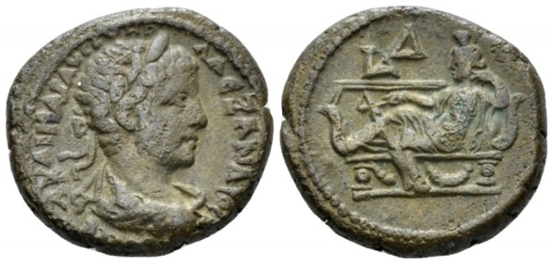 Egypt, Alexandria. Dattari. Severus Alexander, 222-235 Tetradrachm circa 224-225...