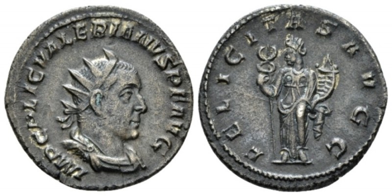 Valerian I, 253-260 Antoninianus Antioch circa 253-255, AR 21mm., 3.55g. Radiate...