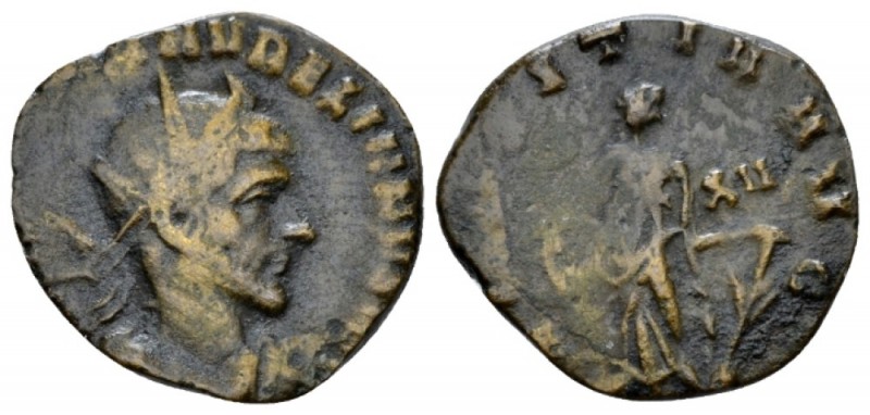 Aurelian, 270-275 Antoninianus circa 270-275, Æ 17mm., 2.06g. Radiate, draped an...