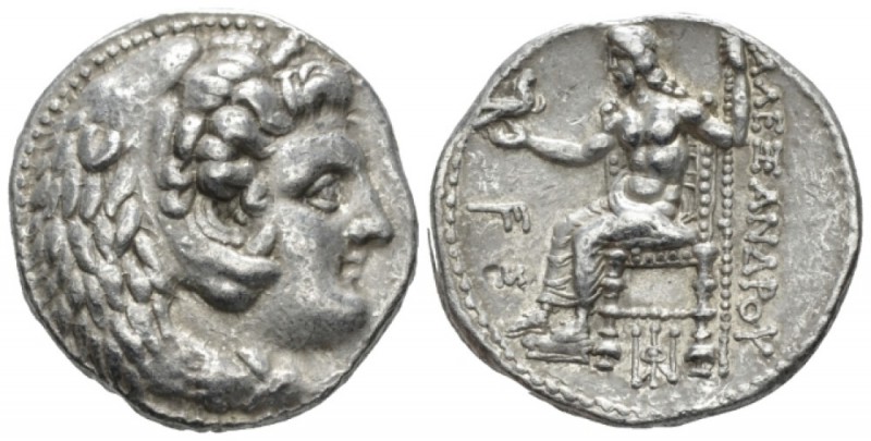 Kingdom of Macedon, Alexander III, 336 – 323 Babylon Tetradrachm circa 325-323, ...