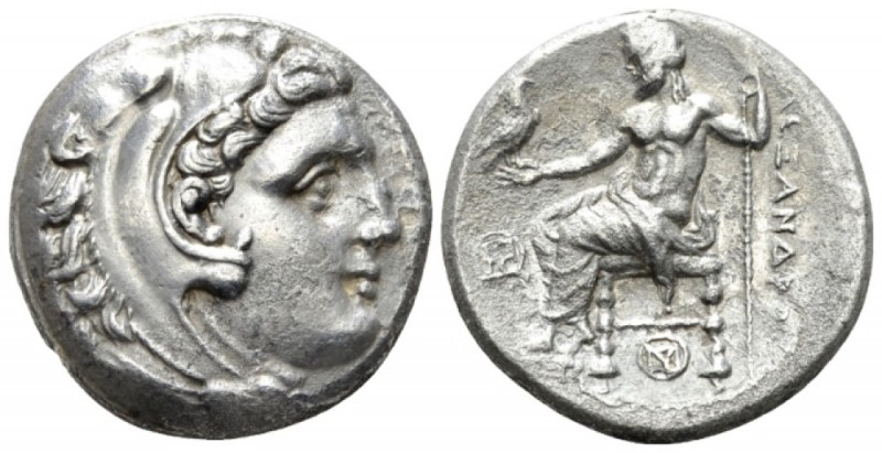 Kingdom of Macedon, Alexander III, 336 – 323 Miletus Tetradrachm circa 323-319, ...