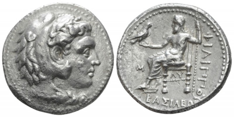 Kingdom of Macedon, Philip III Arridaeus, 323-317 Babylon Tetradrachm circa 321-...