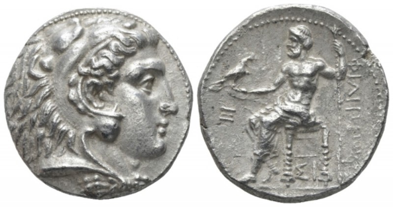 Kingdom of Macedon, Philip III Arridaeus, 323-317 Sidon Tetradrachm circa 320-31...