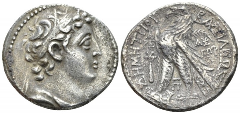 The Seleucid Kings, Demetrios II Nikator, first reign, 146-138 BC. Tyre Tetradra...