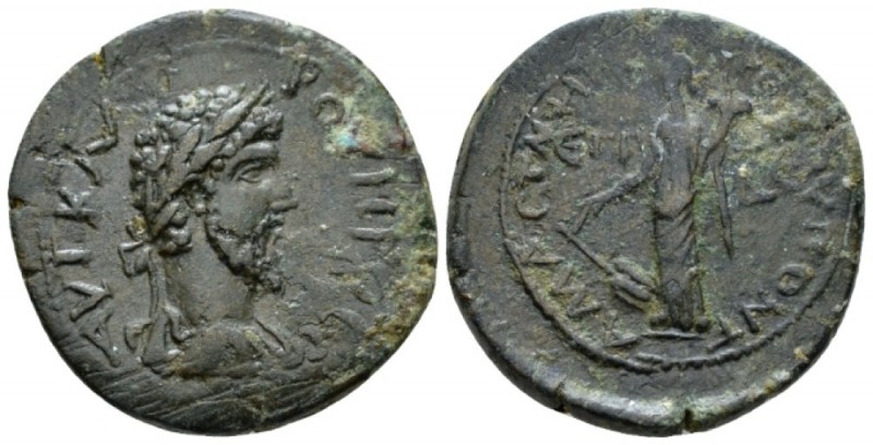 Pontus, Amasea Lucius Verus, 161-169 Bronze circa 161-189, Æ 27.8mm., 14.12g. La...