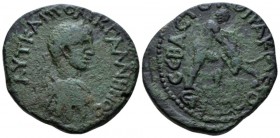 Pontus, Sebastopolis-Herakleopolis Gallienus, 253-268 Bronze 253-268, Æ 30mm., 14.63g. Laureate, draped and cuirassed bust r. Rev. Naked Hercules stan...