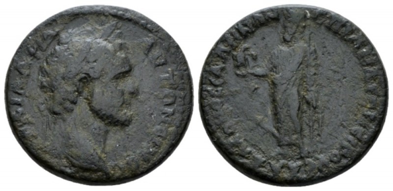 Lydia, Sala Antoninus Pius, 138-161 Bronze circa 138-161, Æ 23.5mm., 7.05g. Laur...