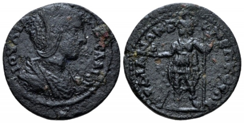 Lydia, Sardes Julia Domna, wife of Septimius Severus Bronze circa 193-211, Æ 23m...