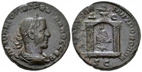Seleucis ad Pieria, Antioch Trebonianus Gallus, 251-253 Octassarion circa 251-253, Æ 30mm., 19.96g. Laureate, draped and cuirassed bust r. Rev. Cult-s...