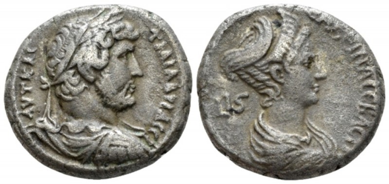 Egypt, Alexandria Hadrian, 117-138 Tetradrachm circa 131-132 (year 16), billon 2...