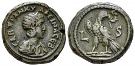 Egypt, Alexandria Tranquillina, wife of Gordian III Tetradrachm circa 242-243 (year 6), billon 22.4mm., 11.73g. Draped bust r., wearing stephane. Rev....