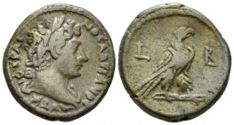 Egypt, Alexandria. Dattari. Hadrian, 117-138 Tetradrachm circa 117-118 (year 2), billon 24mm., 12.79g. Laureate bust r., drapery on l. shoulder. Rev. ...