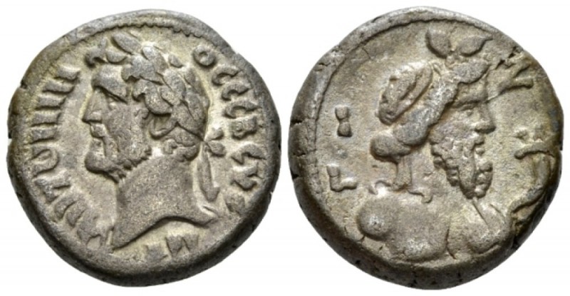 Egypt, Alexandria. Dattari. Antoninus Pius, 138-161 Tetradrachm circa 153-154 (y...