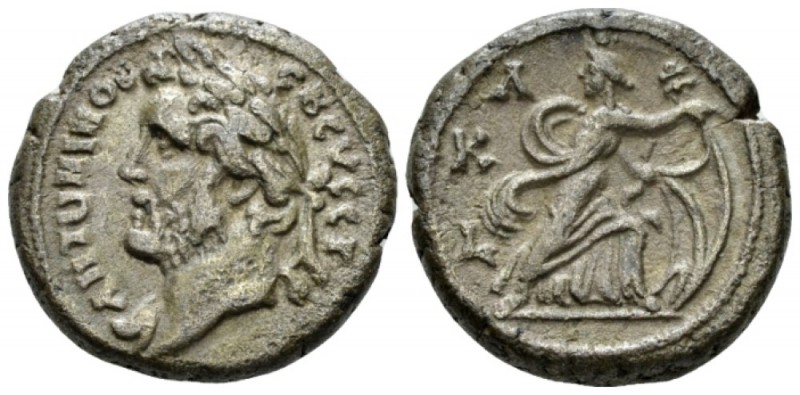 Egypt, Alexandria. Dattari. Antoninus Pius, 138-161 Tetradrachm circa 157-158 (y...