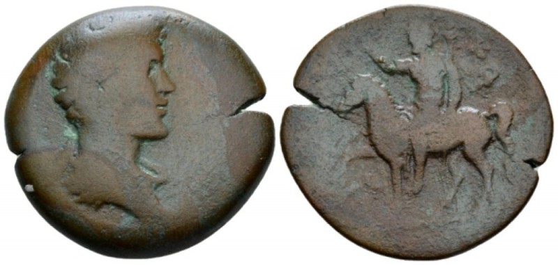 Egypt, Alexandria. Dattari. Marcus Aurelius Caesar, 139-161. Drachm circa 156-15...