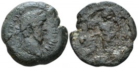 Egypt, Alexandria. Dattari. Lucius Verus, 161-169 Hemidrachm circa 164-165 (year 5), Æ 30mm., 13.99g. Laureate bust r., drapery on l. shoulder. Rev. D...