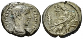 Egypt, Alexandria. Dattari. Severus Alexander, 222-235 Tetradrachm circa 233-234 (year 13), billon 24.5mm., 12.42g. Laureate, draped and cuirassed bus...