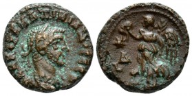 Egypt, Alexandria. Dattari. Maximianus Herculius, first reign 286-305 Tetradrachm circa 288-289 (year 4), billon 18.2mm., 7.08g. Laureate and cuirasse...